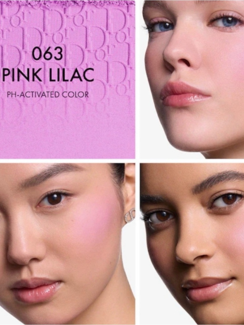 Dior Pink lilac 063 BACKSTAGE ROSY GLOW BLUSH
